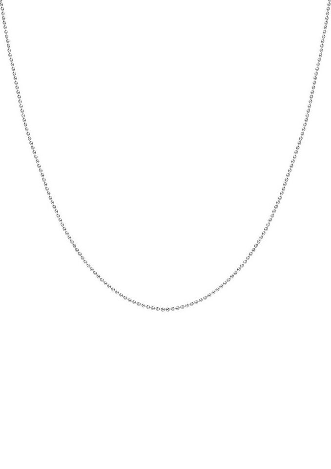 Hey Happiness Kette ohne Anhänger Damen Kugel, Satellite Kette 18K Roségold vergoldet, Edelstahl Kette Basic, Erbskette wasserfest von Hey Happiness