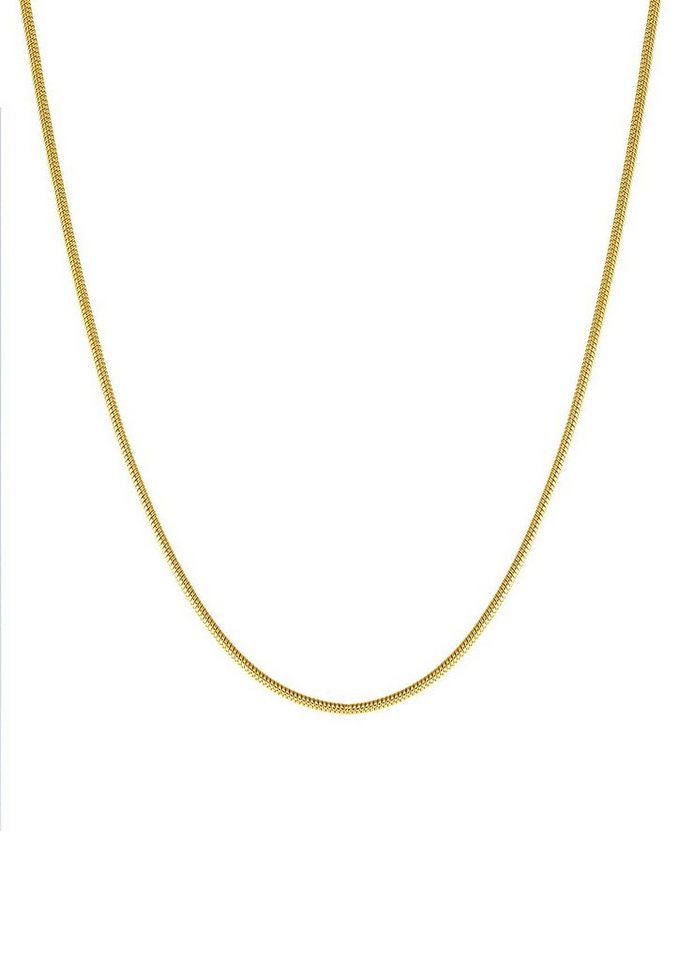 Hey Happiness Schlangenkette ohne Anhänger, wasserfest, Damen Halskette Snake, aus Edelstahl von Hey Happiness