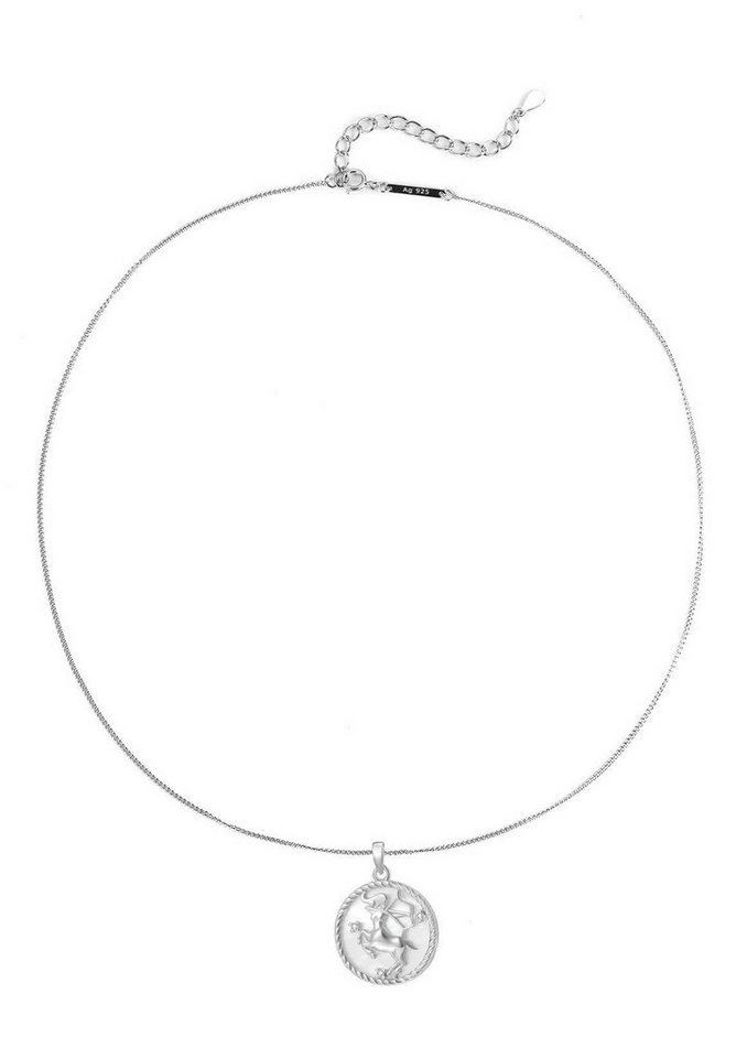Hey Happiness Silberkette Damen mit Sternzeichen Anhänger & Zirkonia, 925 Silber Horoskop Kette, Tierkreis Zeichen Schmuck von Hey Happiness