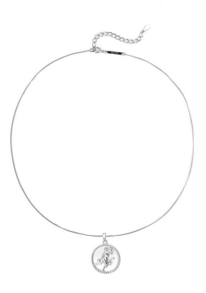 Hey Happiness Silberkette Damen mit Sternzeichen Anhänger & Zirkonia, 925 Silber Horoskop Kette, Tierkreis Zeichen Schmuck von Hey Happiness