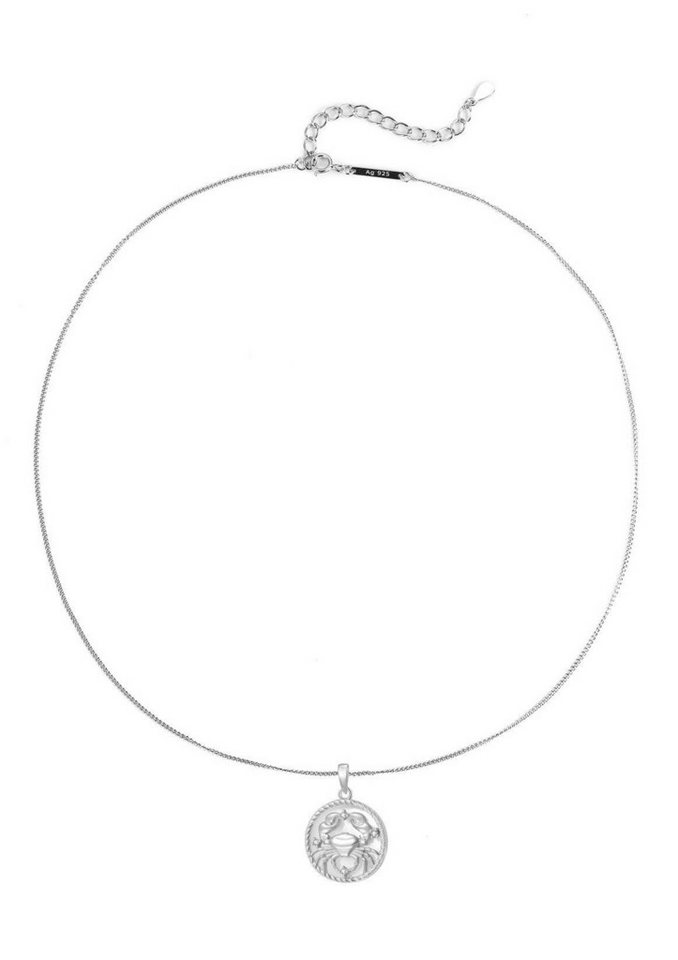 Hey Happiness Silberkette Damen mit Sternzeichen Anhänger & Zirkonia, 925 Silber Horoskop Kette, Tierkreis Zeichen Schmuck von Hey Happiness
