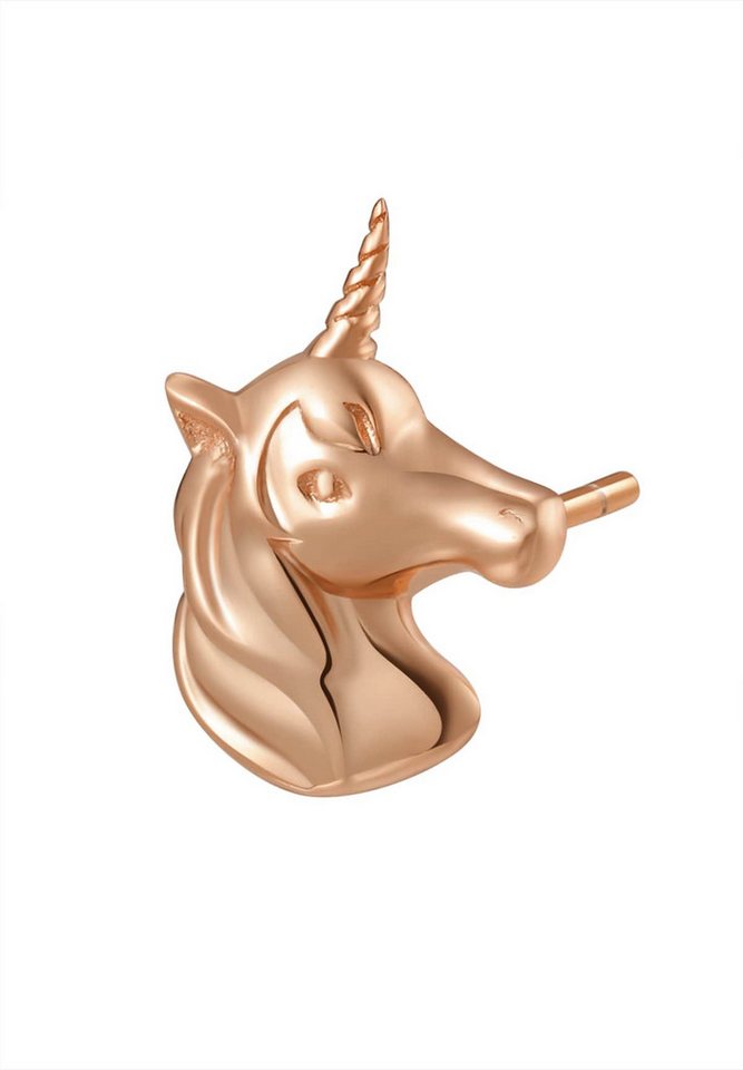 Hey Happiness Single-Ohrstecker Schmetterling Libellen Dinosaurus Einhorn mit Zirkonia, Damen Ohrring Silber 925 Vergoldet 18K Gold Roségold, Geschenk Idee von Hey Happiness