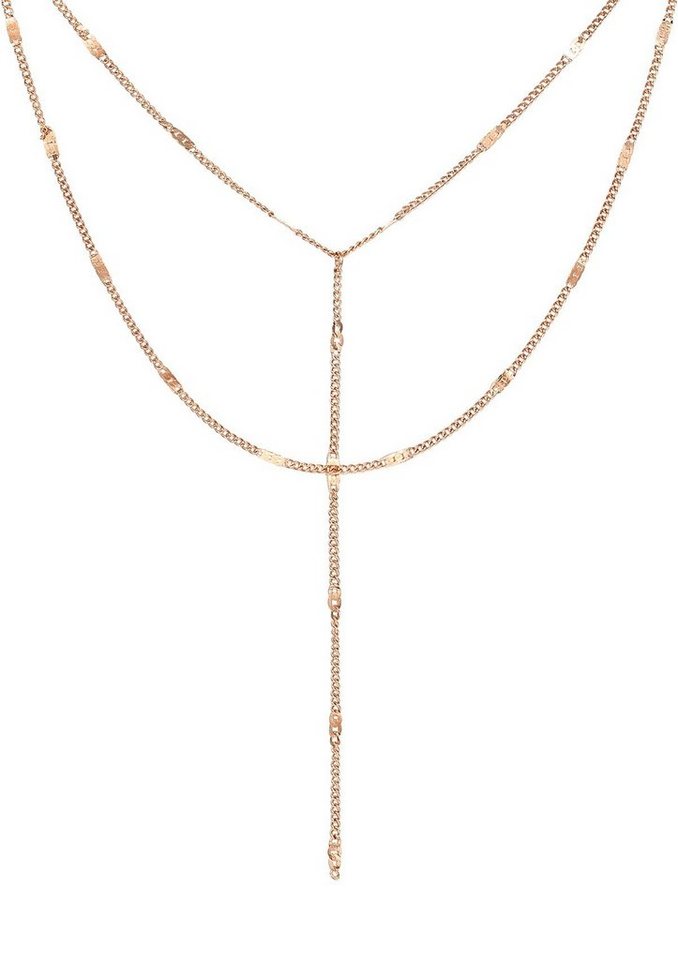 Hey Happiness Y-Kette Layer Kette Mehrreihig, Edelstahl Damen Halskette Lasso, wasserfest Hey Happiness Y-Kette Layer Kette Mehrreihig, Edelstahl Damen Halskette Lasso, wasserfest von Hey Happiness