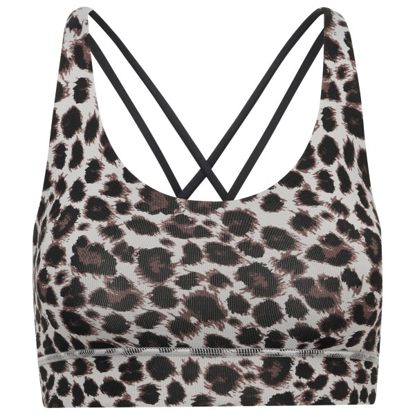 Hey Honey - Women's Criss-Cross Bra Leo - Sport-BH Gr M grau von Hey Honey