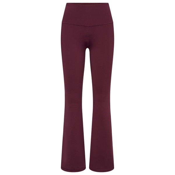 Hey Honey - Women's High-Waist Flared Leggings Always Dressed - Trainingshose Gr XL rot von Hey Honey