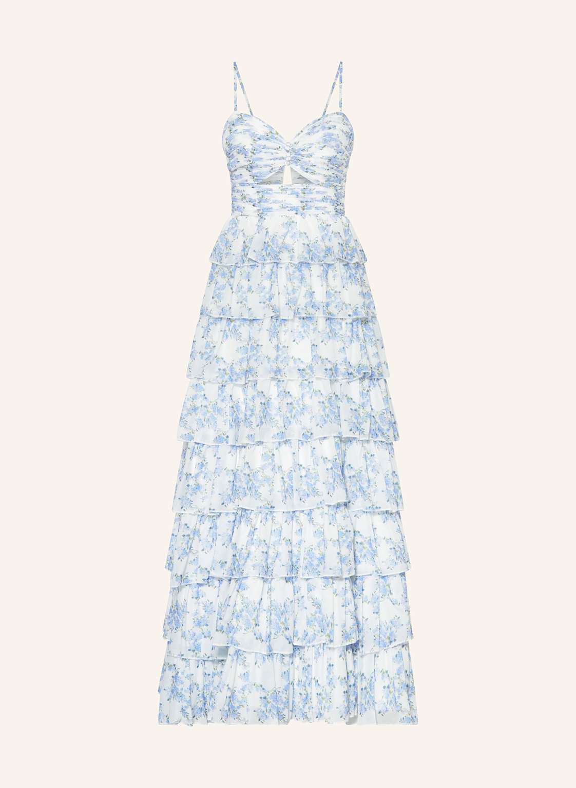 Hey Kyla Abendkleid Mit Cut-Out weiss von Hey Kyla