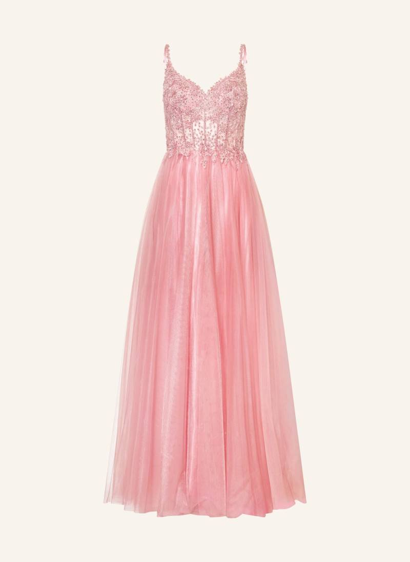 Hey Kyla Abendkleid Mit Schucksteinen Und Pailletten rot von Hey Kyla