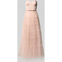 Hey Kyla Corsagenkleid im Stufen-Look in Hellrosa, Größe 36 von Hey Kyla