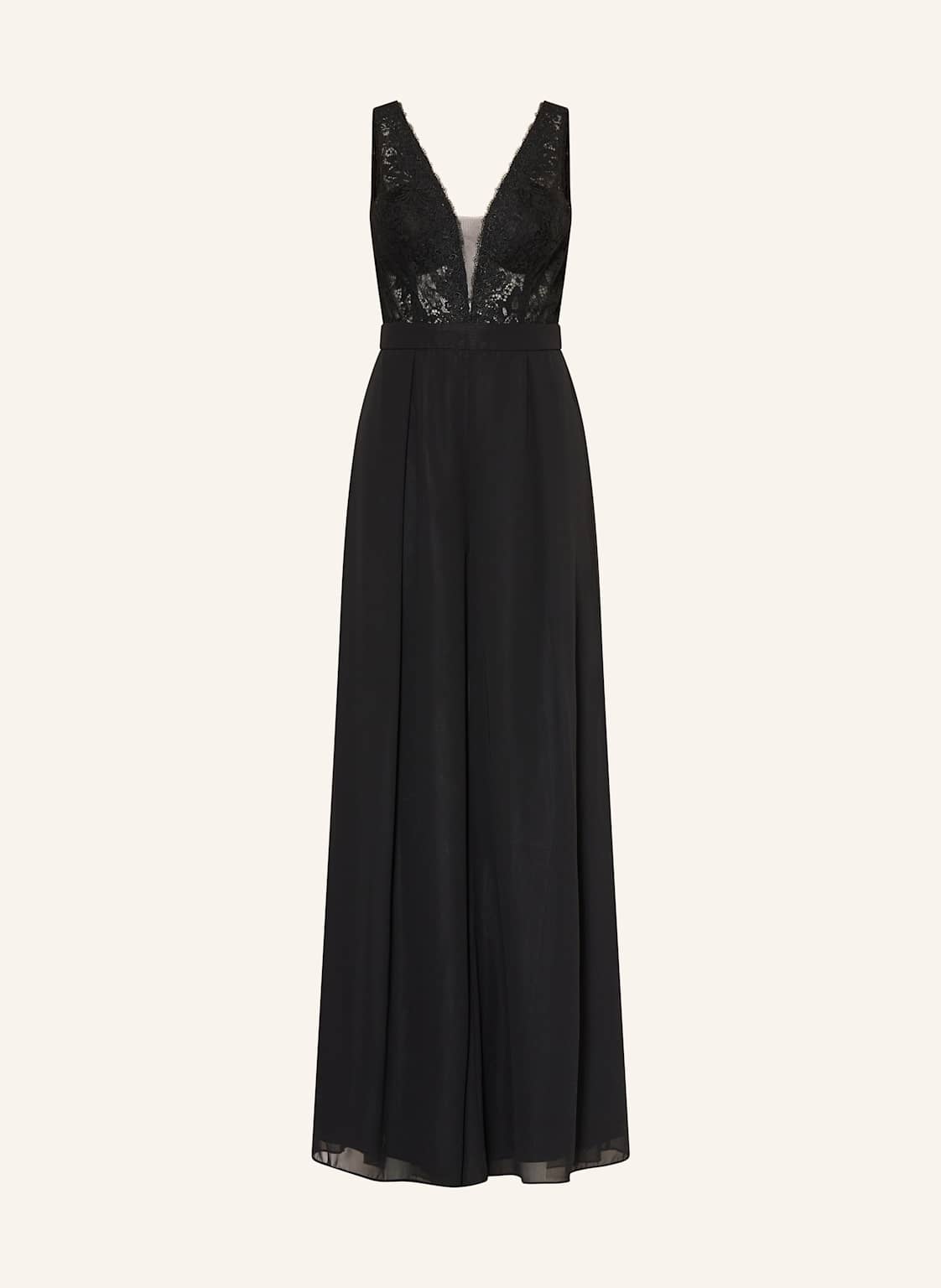 Hey Kyla Jumpsuit Mit Spitze schwarz von Hey Kyla