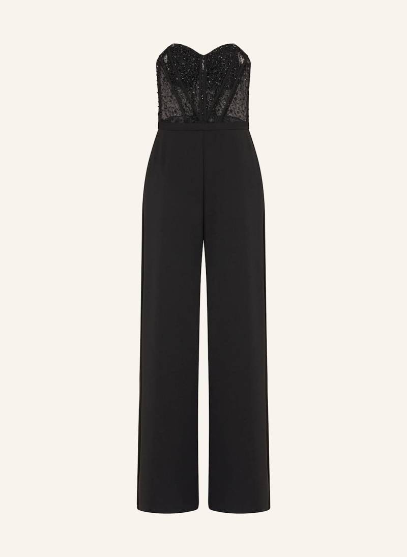 Hey Kyla Off-Shoulder-Jumpsuit Mit Schmucksteinen schwarz von Hey Kyla