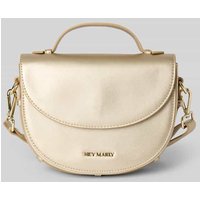Hey Marly Handtasche mit Label-Applikation Modell 'Soul Sister' in Gold, Größe 1 von Hey Marly