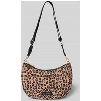 Hey Marly Handtasche mit Label-Badge Modell 'LIFETIME BUDDY' in Sand, Größe 1 von Hey Marly