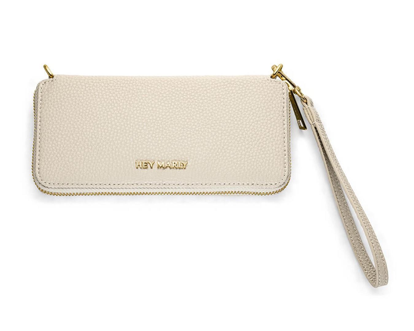 Hey Marly - Langbörse Classy Chain Crcr Crema Beige von Hey Marly