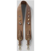 Hey Marly Schulterriemen mit Zierperlenbesatz Modell 'Urban Stud' in Taupe, Größe 1 von Hey Marly