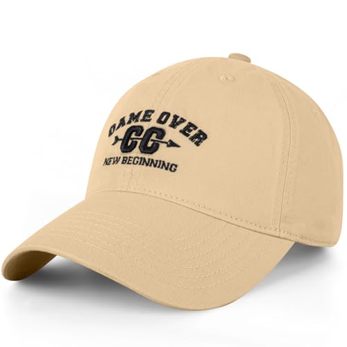 HeyCaps Cap Damen - Verstellbare Baumwolle Klassische Baseball Cap Buchstaben Stickerei Basecap für Sport von HeyCaps