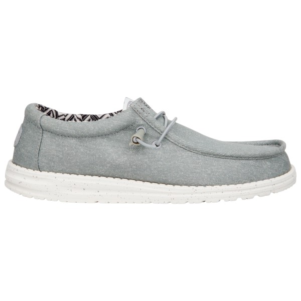 HeyDude - Wally Canvas - Sneaker Gr 41 grau von HeyDude