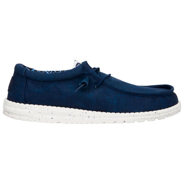 HeyDude - Wally Canvas - Sneaker Gr 44 blau von HeyDude