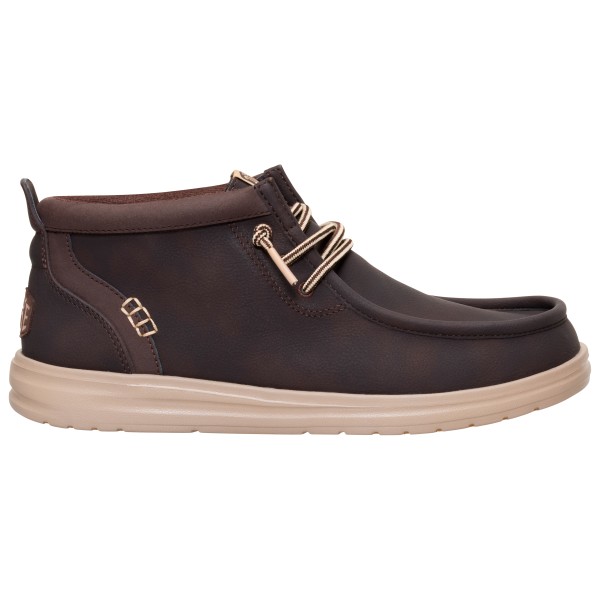 HeyDude - Wally Mid Gripr Classic - Freizeitschuhe Gr 42 braun von HeyDude