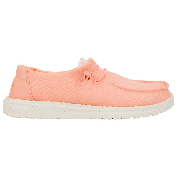 HeyDude - Women's Wendy Canvas - Sneaker Gr 36 rosa/beige von HeyDude