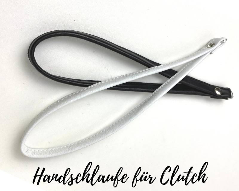 Handschlaufe Für Clutch/ Bandschlaufe/ Trägerband/ Leder-Armband/ Schlüsselanhänger in Leder von HeyHandmadeShop