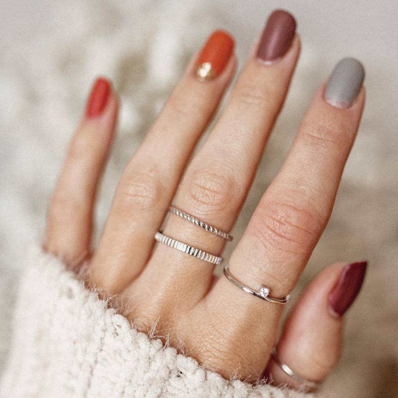 Stapelringe Aus 925 Sterlingsilber | 3Er Set Ringe Silber von HeyHappinessJewelry