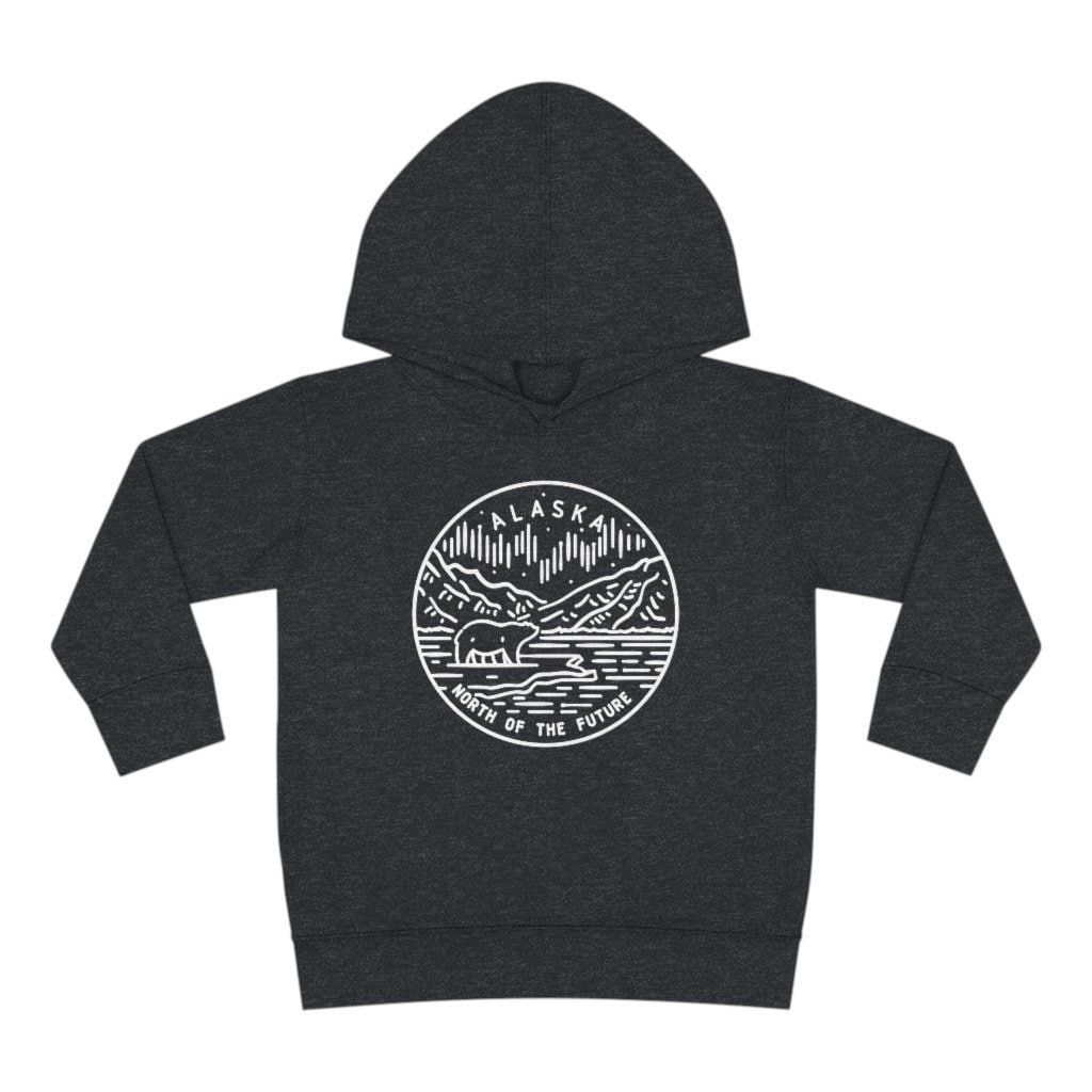 Alaska Kleinkind Hoodie, Zustand Design Unisex Sweatshirt von HeyMountains