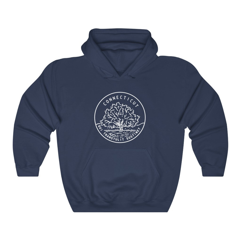 Conneticut Hoodie, Zustands-Design Erwachsene Unisex Conneticut-Sweatshirt - Personalisierung Verfügbar Conneticut Hoodie, Zustands-Design Erwachsene Unisex Conneticut-Sweatshirt - Personalisierung Verfügbar von HeyMountains