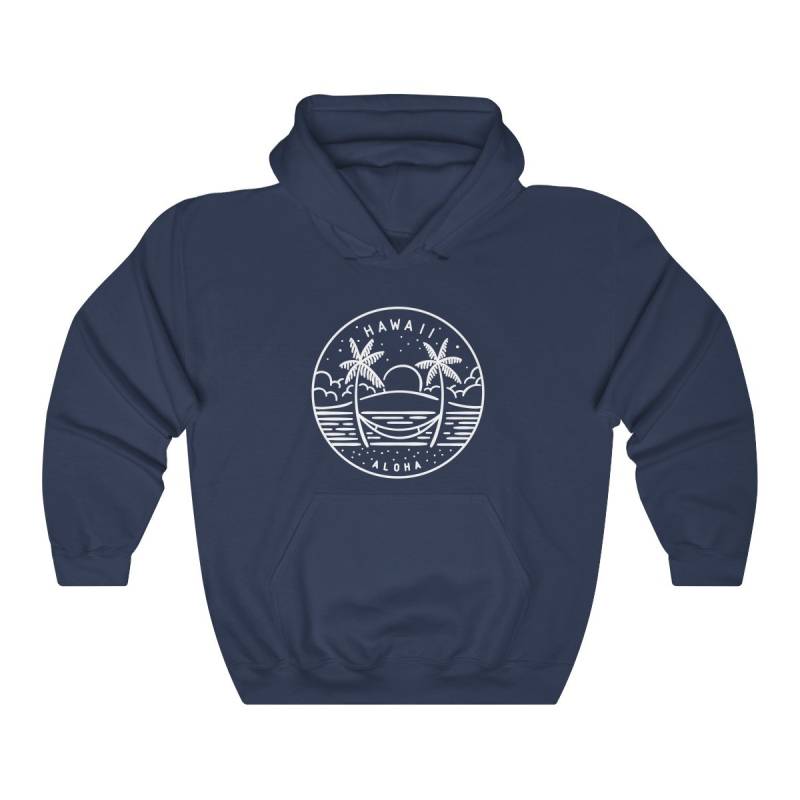 Hawaii Hoodie Zustand Design Erwachsene Unisex, Hawaii-Sweatshirt - Personalisierung Verfügbar von HeyMountains
