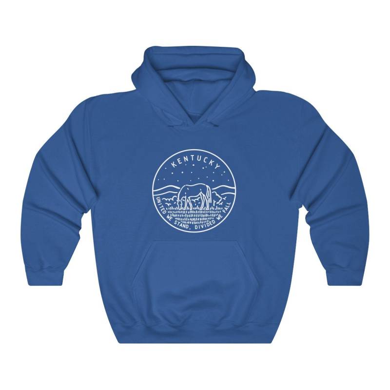 Kentucky Hoodie, State Design Erwachsene Unisex Sweatshirt - Personalisierung Verfügbar von HeyMountains