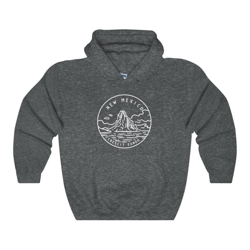 New Mexico Hoodie Zustand Design Unisex Sweatshirt von HeyMountains