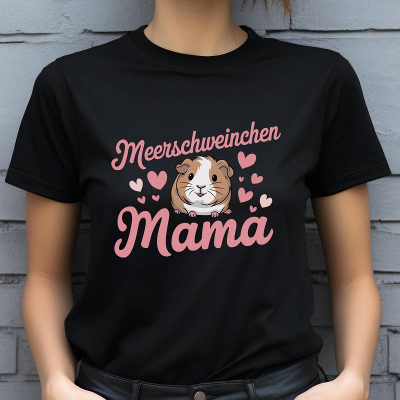 Meerschweinchen Mama T-Shirt - Lustiges Geschenk Für Meerschweinchen-Liebhaber, Tierfreunde & Haustierbesitzer, Süßes Meerschwein Design von HeyPapaDE