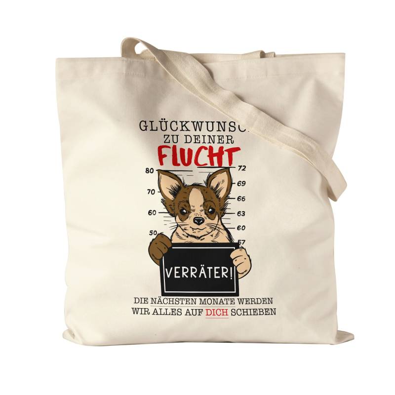 Glückwunsch Zu Deiner Flucht Verräter Jutebeutel Stoffbeutel Canvas Job Chef Team Kündigung Kollegen Arbeit Mitarbeiter von HeyPrintDesigns