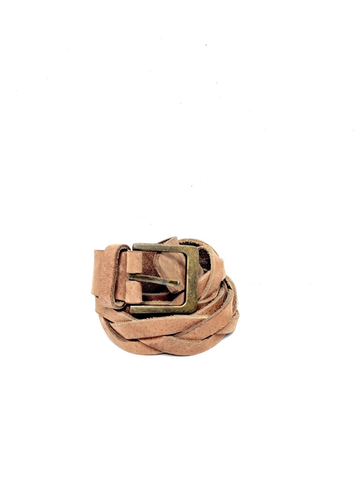 Hellbraun Geflochtenleder Gürtel/Größe Groß/Leder Gürtel/Brass Hardware Hellbraun Geflochtenleder Gürtel/Größe Groß/Leder Gürtel/Brass Hardware von HeyTigerVintageGoods