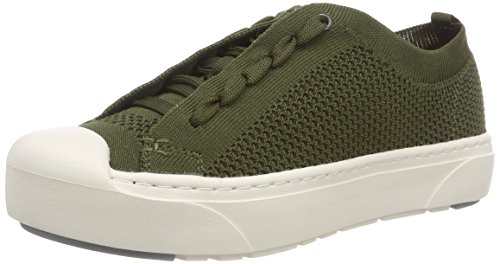 heybrid Damen Wonder-knit Schnürhalbschuh, Khaki, 36 EU von Heybrid