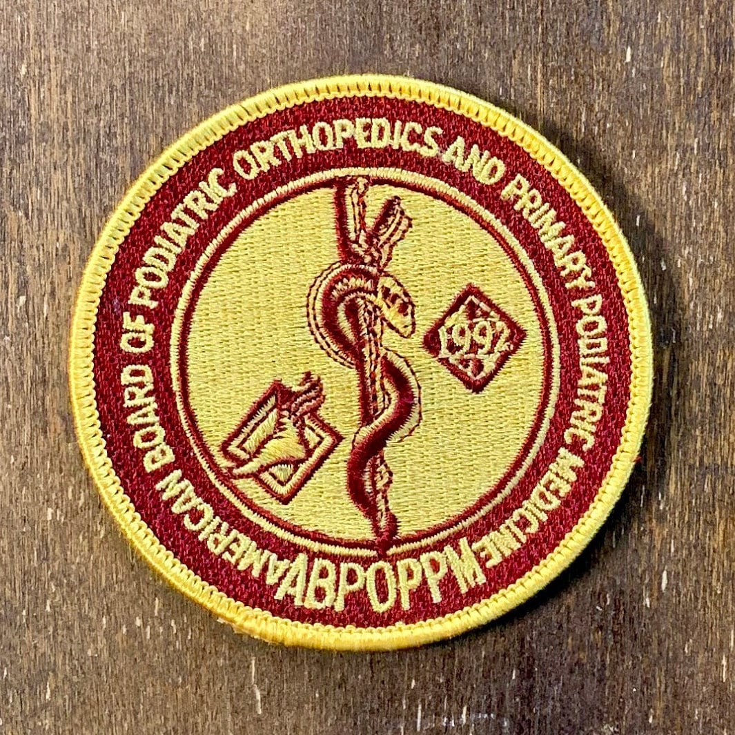 Amercian Board Of Podiatric Orthopedics & Primary Medicine | Abpoppm Patch von HeydayRetroMart