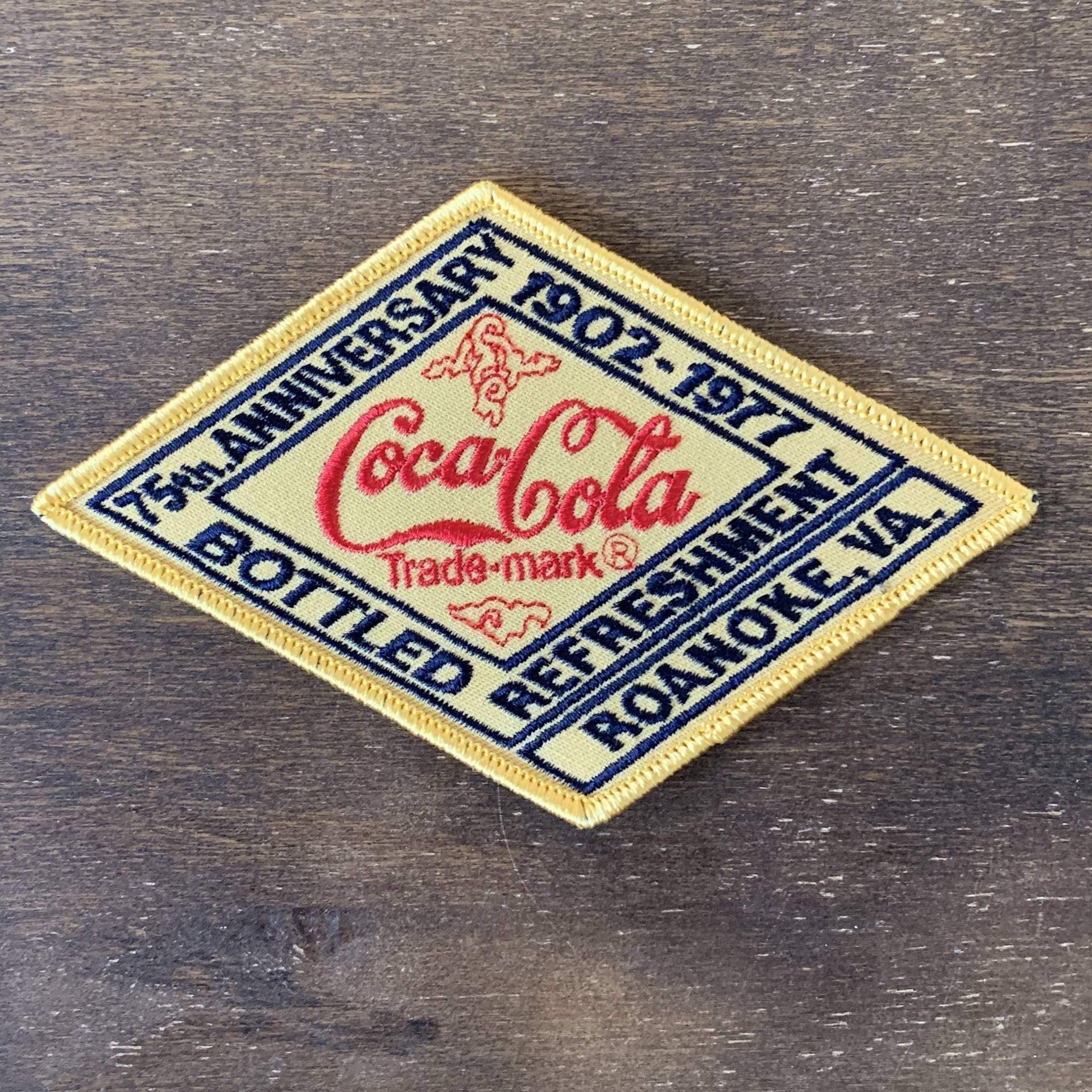 Coca Cola 75Th Jahrestag, Roanoke, Va Bottling Company Aufnäher | 4 X 6 Zoll von HeydayRetroMart