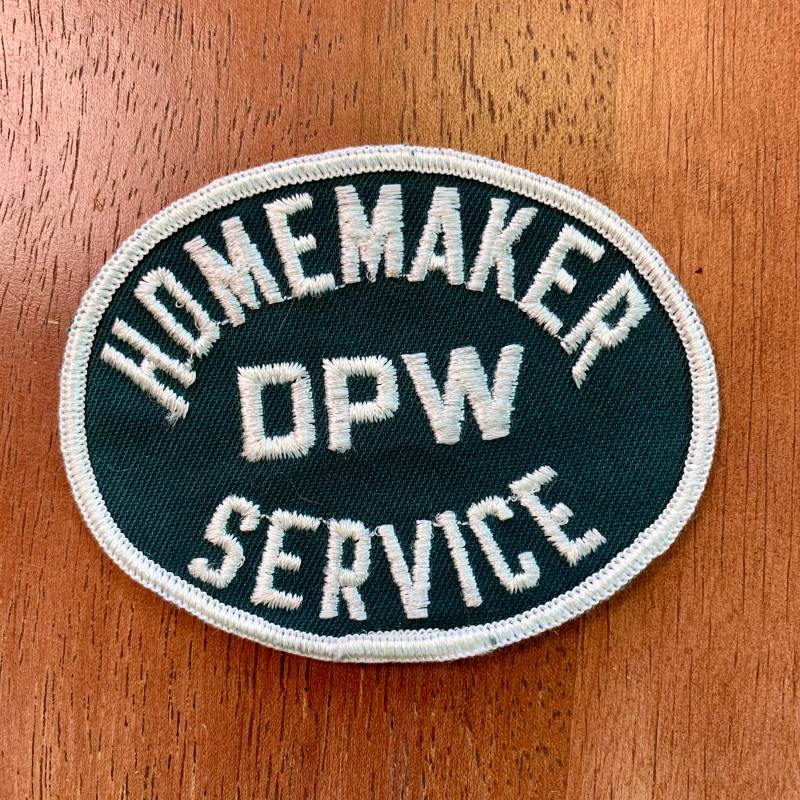 Dpw Homemaker Service Arbeit Shirt Einheitliche Patch von HeydayRetroMart