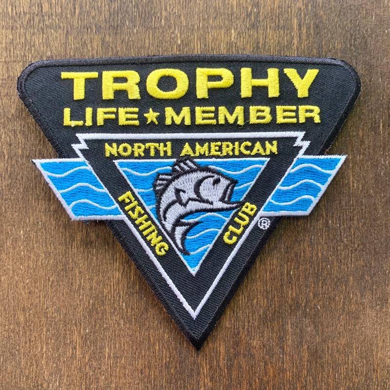 Trophy Life-Mitglied, North American Fishing Club Patch von HeydayRetroMart