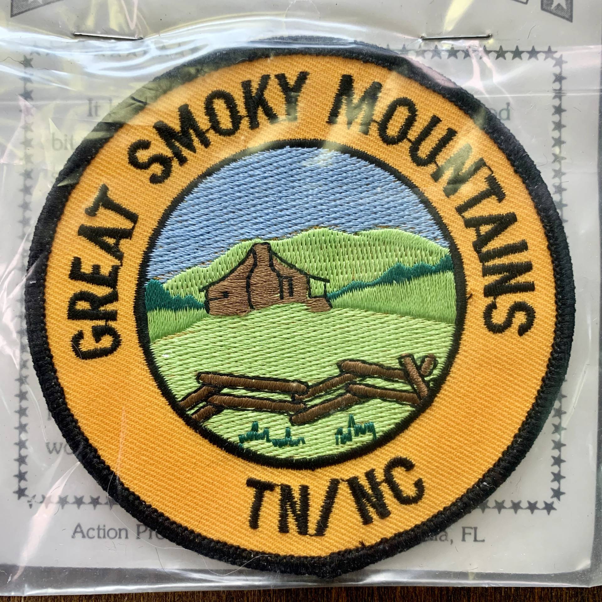 Große Smoky Mountains Nationalpark Tennessee/North Carolina Vintage Souvenir Reise Patch von HeydayRoadTrip