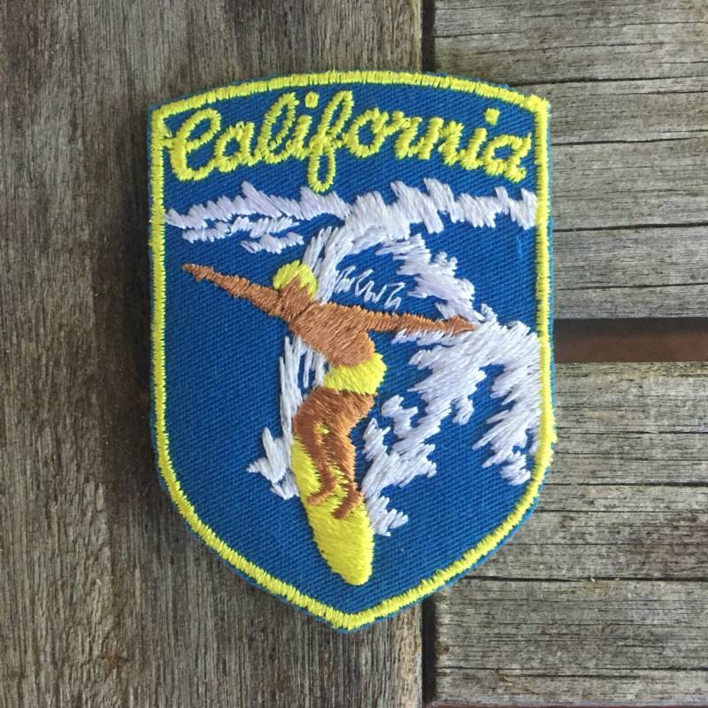 Kalifornien Vintage Souvenir Patch Von Voyager - Neu in Der Originalverpackung von HeydayRoadTrip