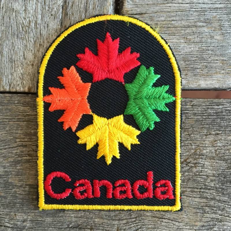 Kanada Vintage Travel Souvenir Patch Von Voyager - Neu in Der Originalverpackung von HeydayRoadTrip