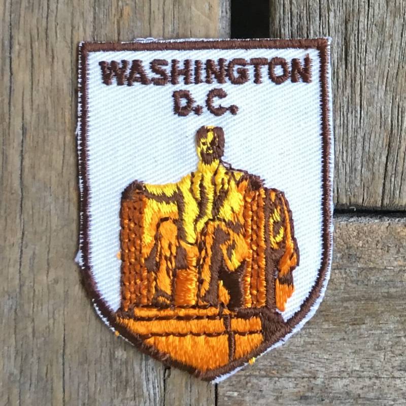 Lincoln Individuelle Washington D.c. Souvenir Patch Von Voyager von HeydayRoadTrip