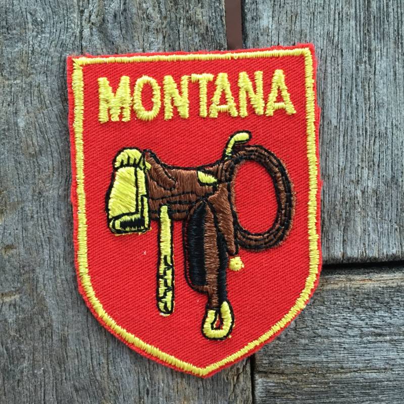Montana Vintage Souvenir Patch Von Voyager - Unbenutzt Und in Originalverpackung von HeydayRoadTrip