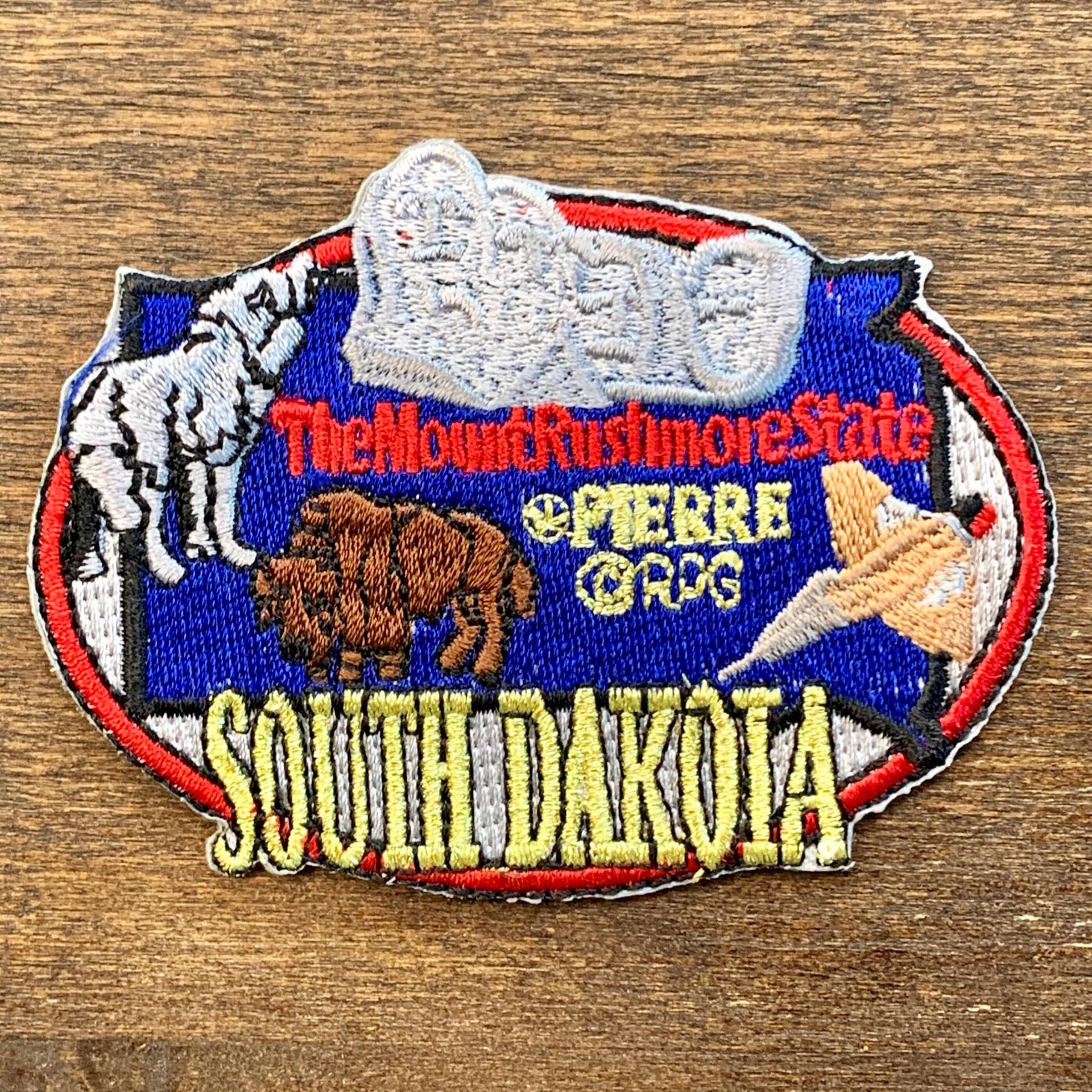 South Dakota Souvenir Reise Patch Von Rushmore Foto Und Geschenke von HeydayRoadTrip