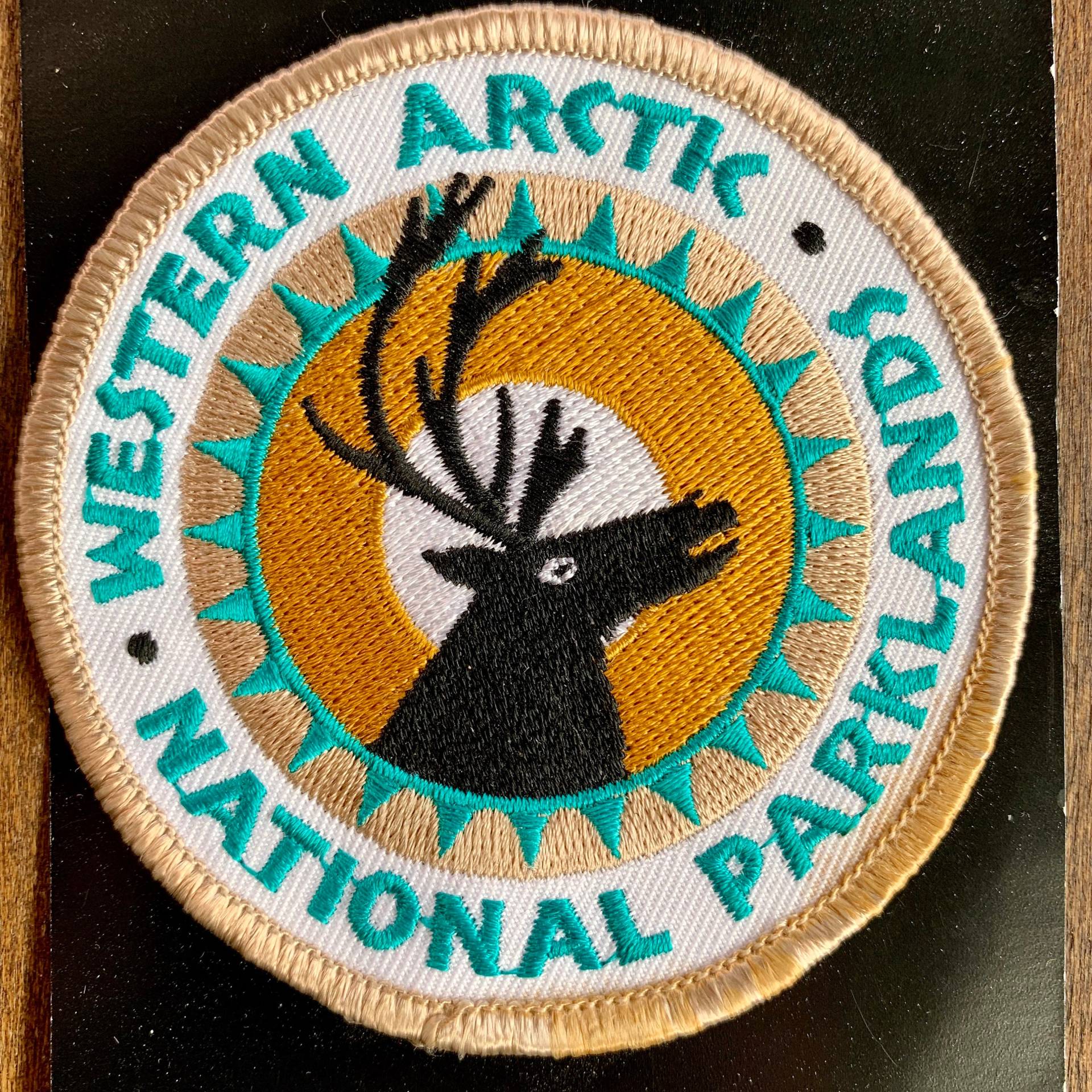 Western Arctic National Parklands Vintage Souvenir Reise Patch Von Der Alaska Natural History Association von HeydayRoadTrip