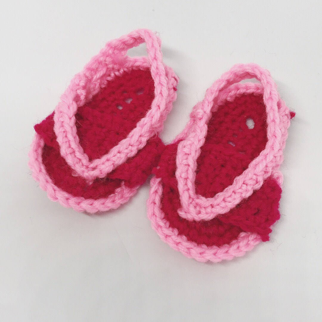 Baby-Flipflops Baby-Flipflops von HeyheycrochetByAbbie