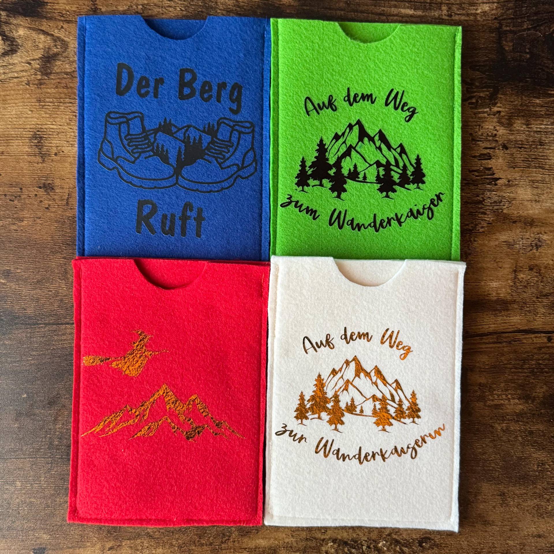 Passhülle Aus Filz von HeynleinHandmade