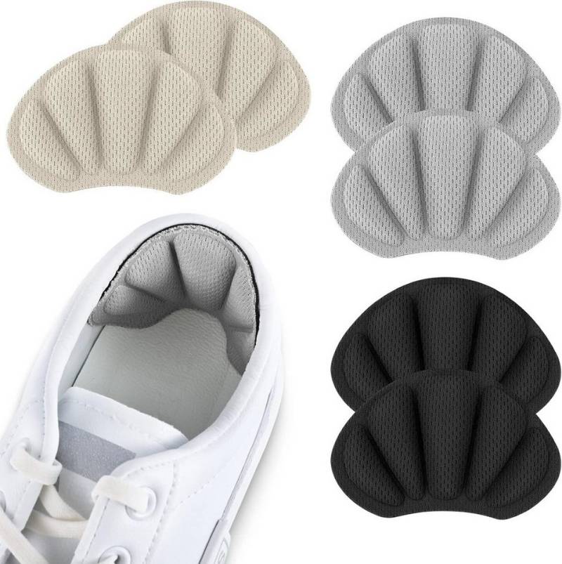 Heyork Fersenpolster 3 Paar Fersenpolster Selbstklebende Fersenkissen für Männer Frauen von Heyork
