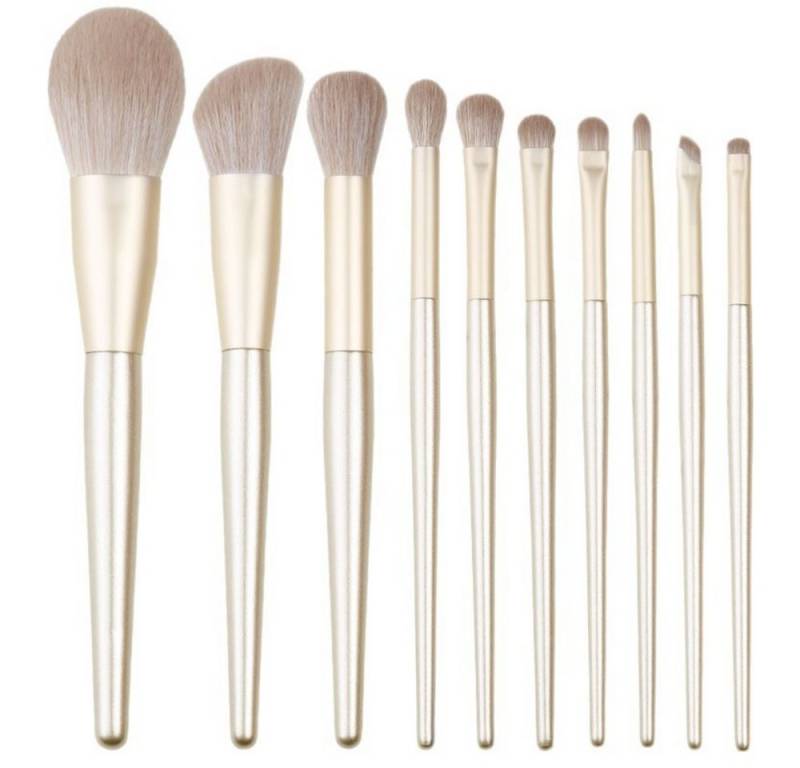 Heyork Kosmetikpinsel-Set 10er Makeup Pinsel Set Schminkpinsel für Foundation Puder Concealer, 10 tlg. von Heyork