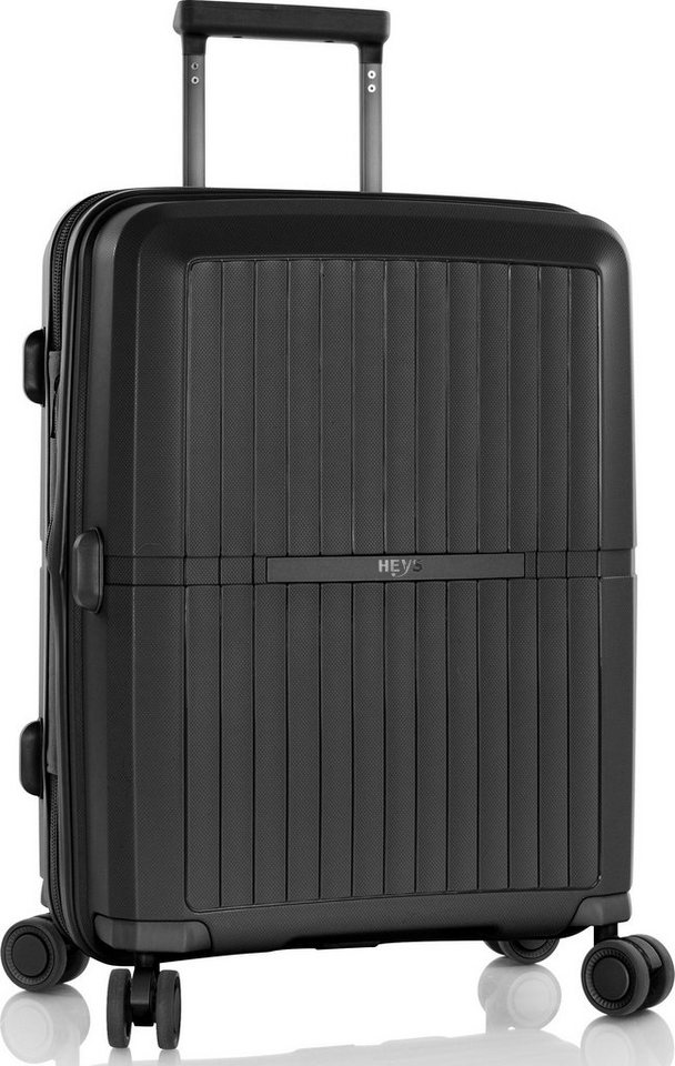 Heys Hartschalen-Trolley AirLite, 53 cm, 4 Rollen, Hartschalen-Koffer Handgepäck-Koffer TSA Schloss Volumenerweiterung von Heys